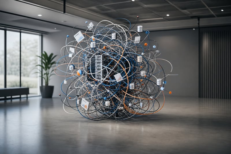Data Spaghetti Visualization
